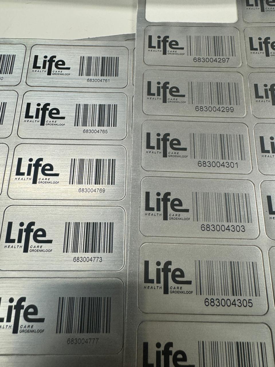 Tamper proof stickers