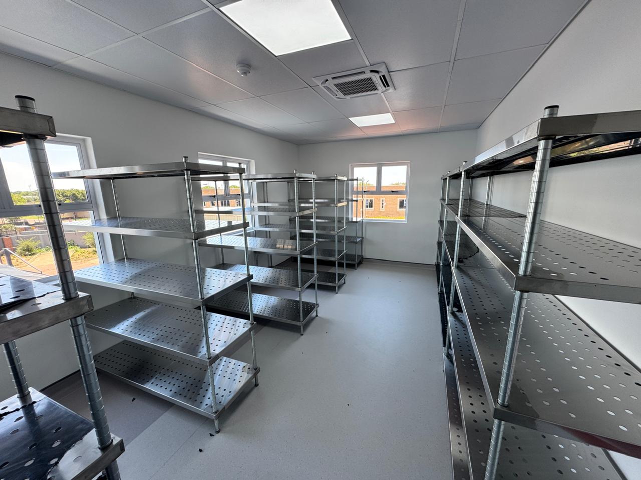 Thumbnail 5: Perforated shelving