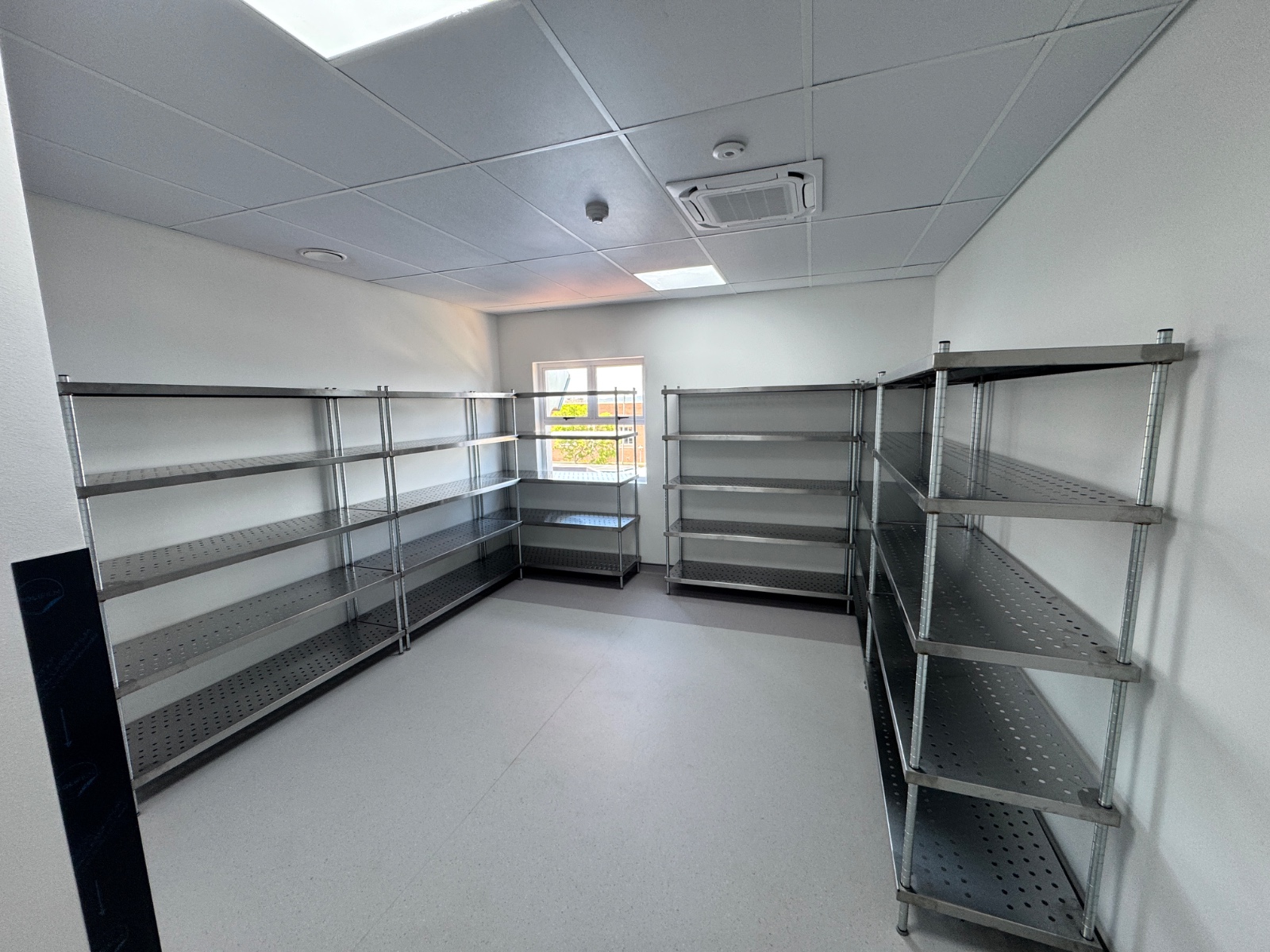 Thumbnail 2: Perforated Wall Band Shelving